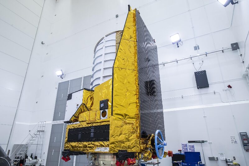 Euclid spacecraft (source: ESA/SpaceX)