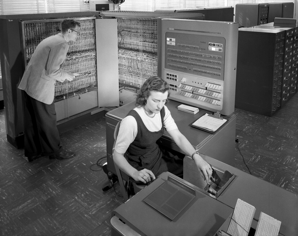 IBM 704 in 1957 (source: wikipedia)