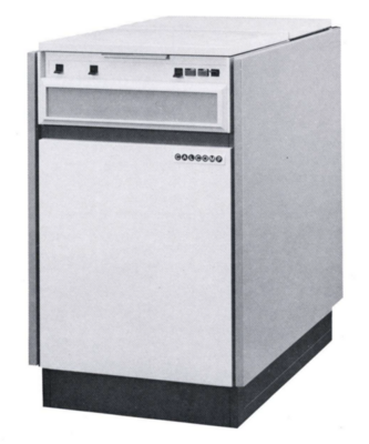Trident T-300 Disk Drive (source: CalComp T-300 Brochure, 1976)