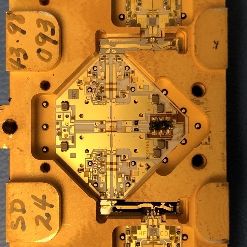 RF circuit, close-up